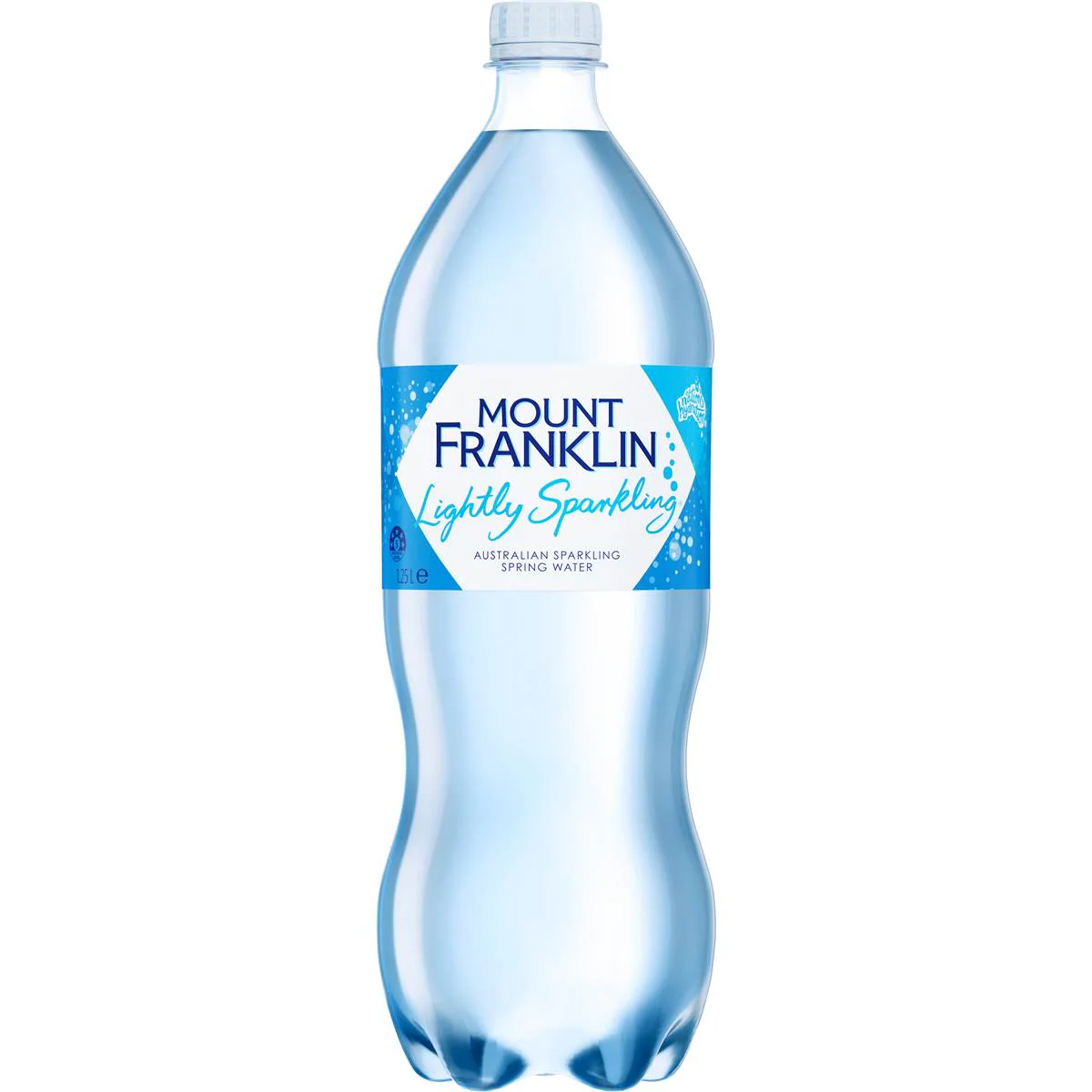 Mount Franklin Lightly Sparkling Water front-of-pack